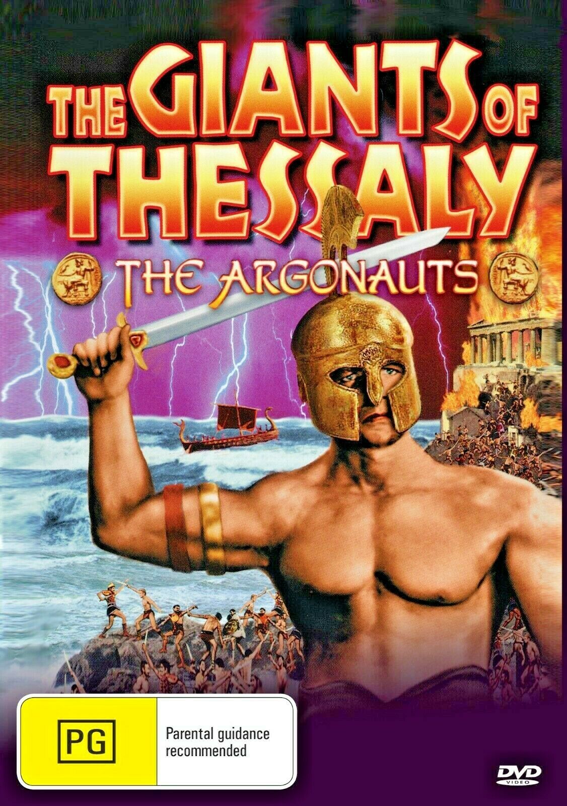Buy Online The Giants of Thessaly (1960) - DVD - Roland Carey, Ziva Rodann | Best Shop for Old classic and hard to find movies on DVD - Timeless Classic DVD