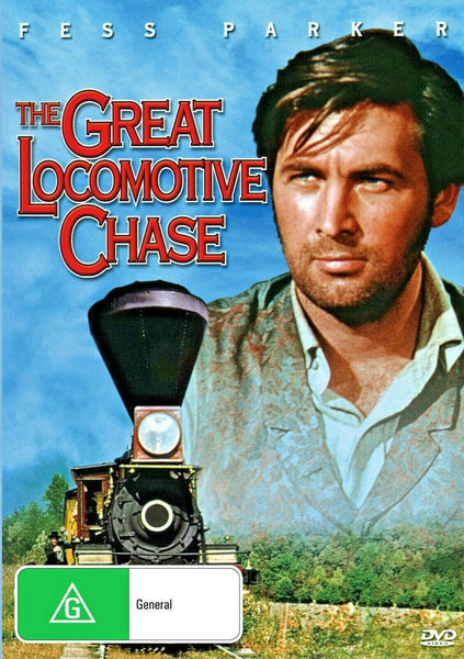 Buy Online The Great Locomotive Chase (1956) - DVD - Fess Parker, Jeffrey Hunter | Best Shop for Old classic and hard to find movies on DVD - Timeless Classic DVD