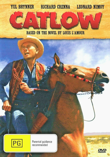 Buy Online Catlow (1971) - DVD-  Yul Brynner, Richard Crenna - WESTERN | Best Shop for Old classic and hard to find movies on DVD - Timeless Classic DVD