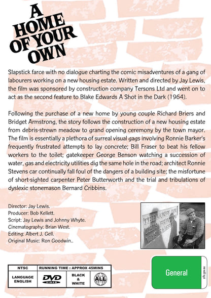 Buy Online A Home of Your Own (1965) - DVD - Ronnie Barker, Richard Briers | Best Shop for Old classic and hard to find movies on DVD - Timeless Classic DVD