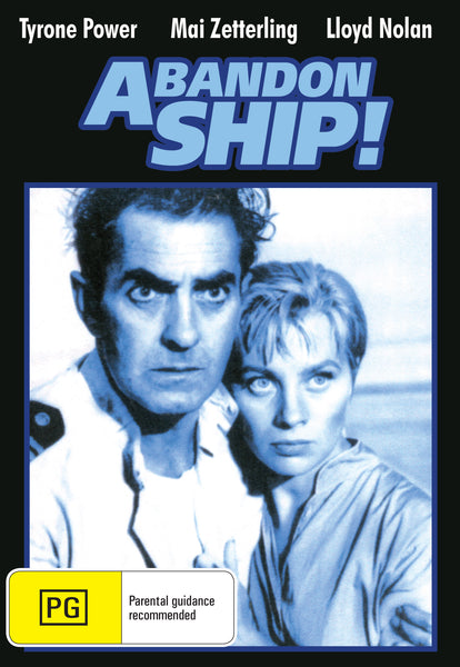 Buy Online Abandon Ship (1957) - DVD - Tyrone Power, Mai Zetterling | Best Shop for Old classic and hard to find movies on DVD - Timeless Classic DVD