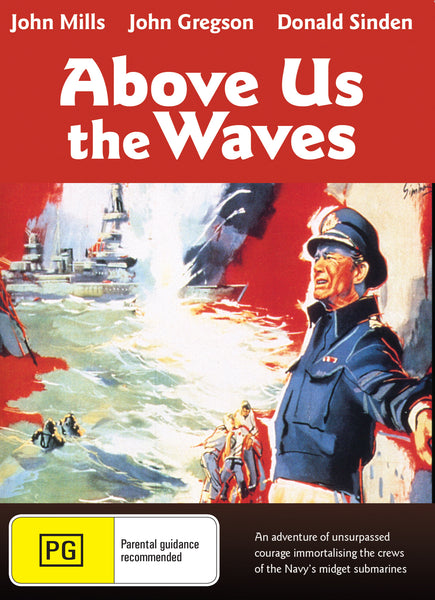 Buy Online Above Us the Waves (1955) - DVD - John Mills, John Gregson | Best Shop for Old classic and hard to find movies on DVD - Timeless Classic DVD
