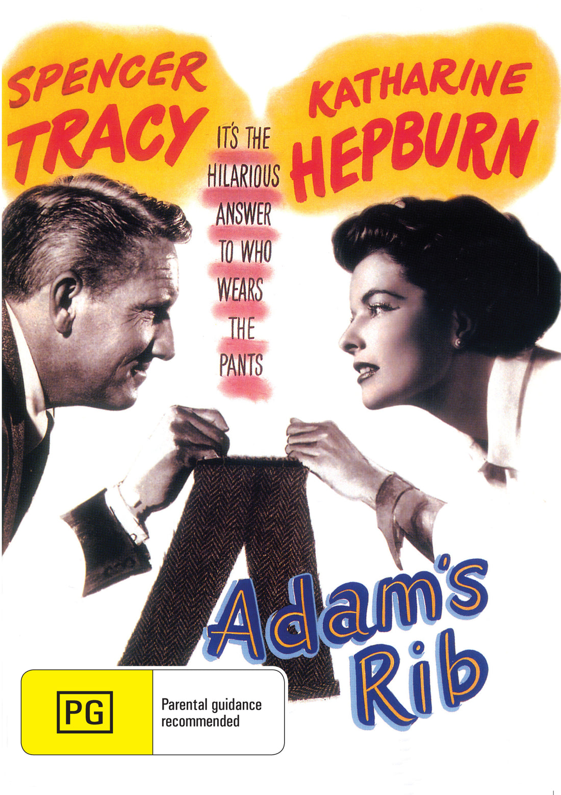 Adam's Rib (1949) - DVD - Spencer Tracy, Katharine Hepburn