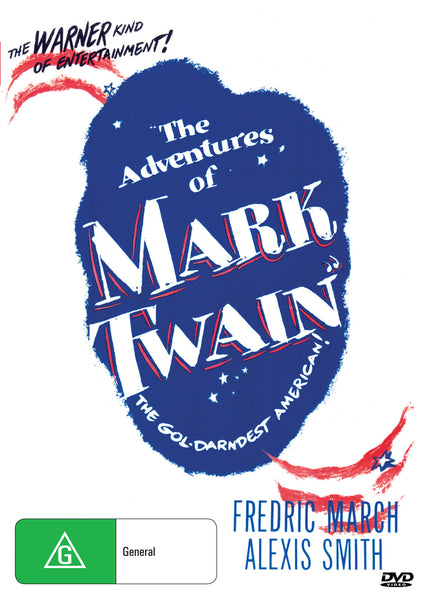 Buy Online The Adventures of Mark Twain (1944) - DVD - Fredric March, Alexis Smith | Best Shop for Old classic and hard to find movies on DVD - Timeless Classic DVD