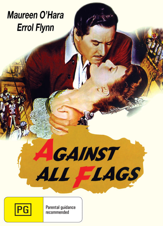Buy Online Against All Flags (1952) - DVD - Errol Flynn, Maureen O'Hara | Best Shop for Old classic and hard to find movies on DVD - Timeless Classic DVD