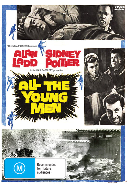 Buy Online All the Young Men (1960) - DVD - Alan Ladd, Sidney Poitier | Best Shop for Old classic and hard to find movies on DVD - Timeless Classic DVD