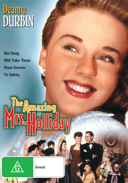 Buy Online The Amazing Mrs. Holliday (1943) - Deanna Durbin | Best Shop for Old classic and hard to find movies on DVD - Timeless Classic DVD