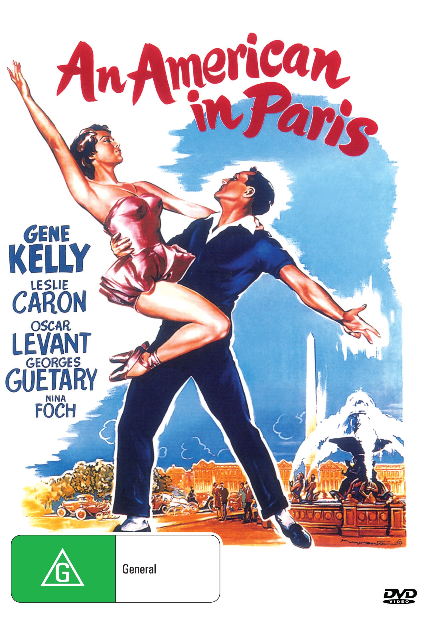 An American In Paris 1951 DVD Gene Kelly Leslie Caron an-american-in-paris-1951-dvd-gene-kelly-leslie-caron