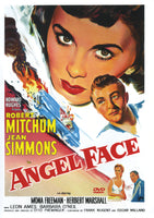 Buy Online Angel Face (1953) - DVD - Robert Mitchum, Jean Simmons | Best Shop for Old classic and hard to find movies on DVD - Timeless Classic DVD