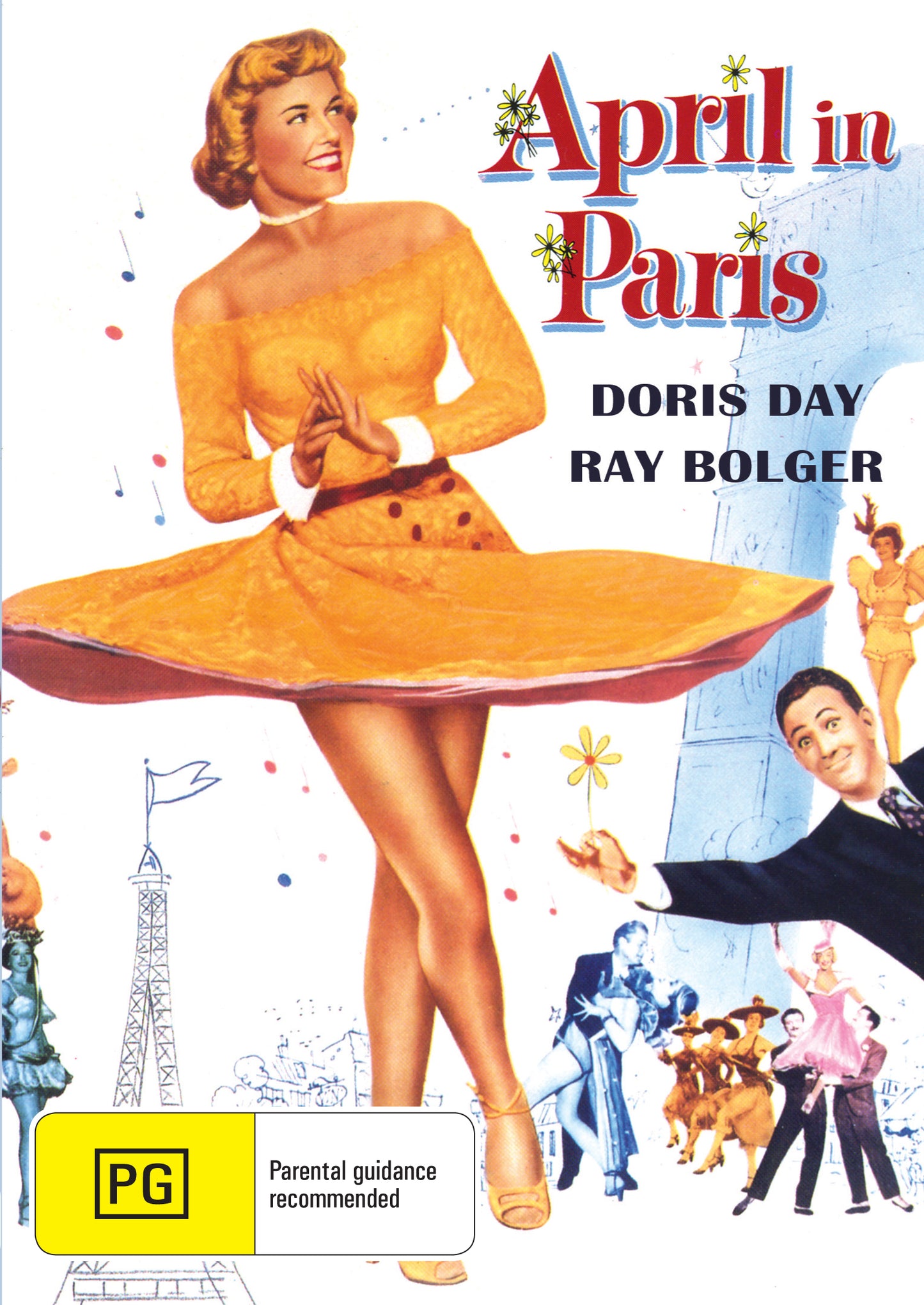 Buy Online April in Paris (1952) - DVD - Doris Day, Ray Bolger | Best Shop for Old classic and hard to find movies on DVD - Timeless Classic DVD