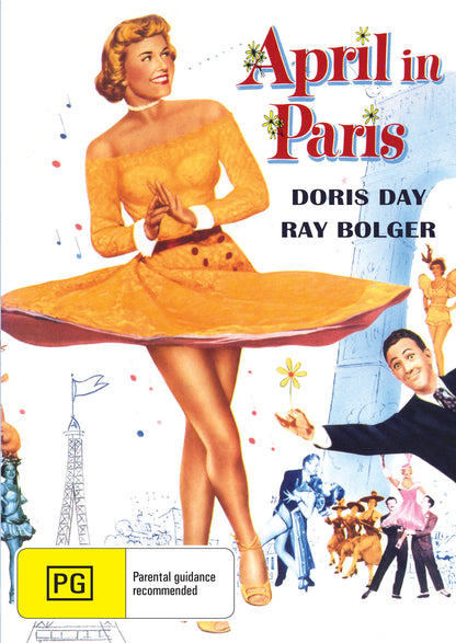 Buy Online April in Paris (1952) - DVD - Doris Day, Ray Bolger | Best Shop for Old classic and hard to find movies on DVD - Timeless Classic DVD