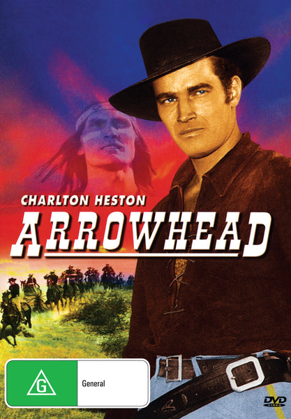 Buy Online Arrowhead (1953) - DVD - Charlton Heston, Jack Palance | Best Shop for Old classic and hard to find movies on DVD - Timeless Classic DVD