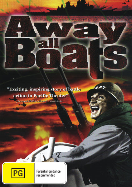 Buy Online Away All Boats (1956) - DVD - Jeff Chandler, George Nader | Best Shop for Old classic and hard to find movies on DVD - Timeless Classic DVD