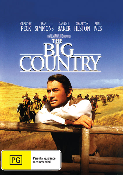 Buy Online The Big Country (1958) - DVD - Gregory Peck, Jean Simmons | Best Shop for Old classic and hard to find movies on DVD - Timeless Classic DVD