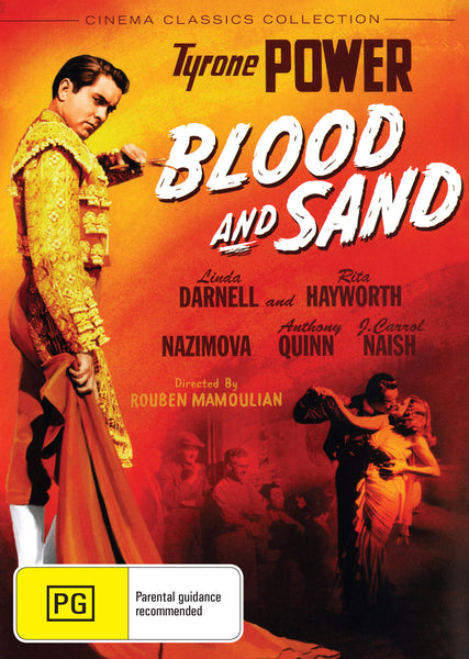 Buy Online Blood and Sand (1941) - DVD - Tyrone Power, Rita Hayworth | Best Shop for Old classic and hard to find movies on DVD - Timeless Classic DVD