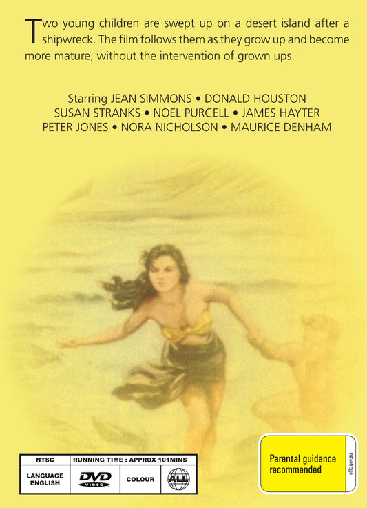 Buy Online The Blue Lagoon (1949) - DVD - Jean Simmons, Donald Houston | Best Shop for Old classic and hard to find movies on DVD - Timeless Classic DVD