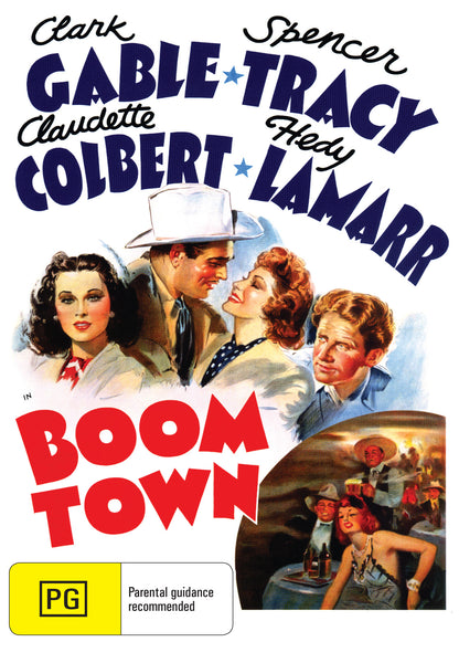 Buy Online Boom Town (1940) - DVD - Clark Gable, Spencer Tracy | Best Shop for Old classic and hard to find movies on DVD - Timeless Classic DVD