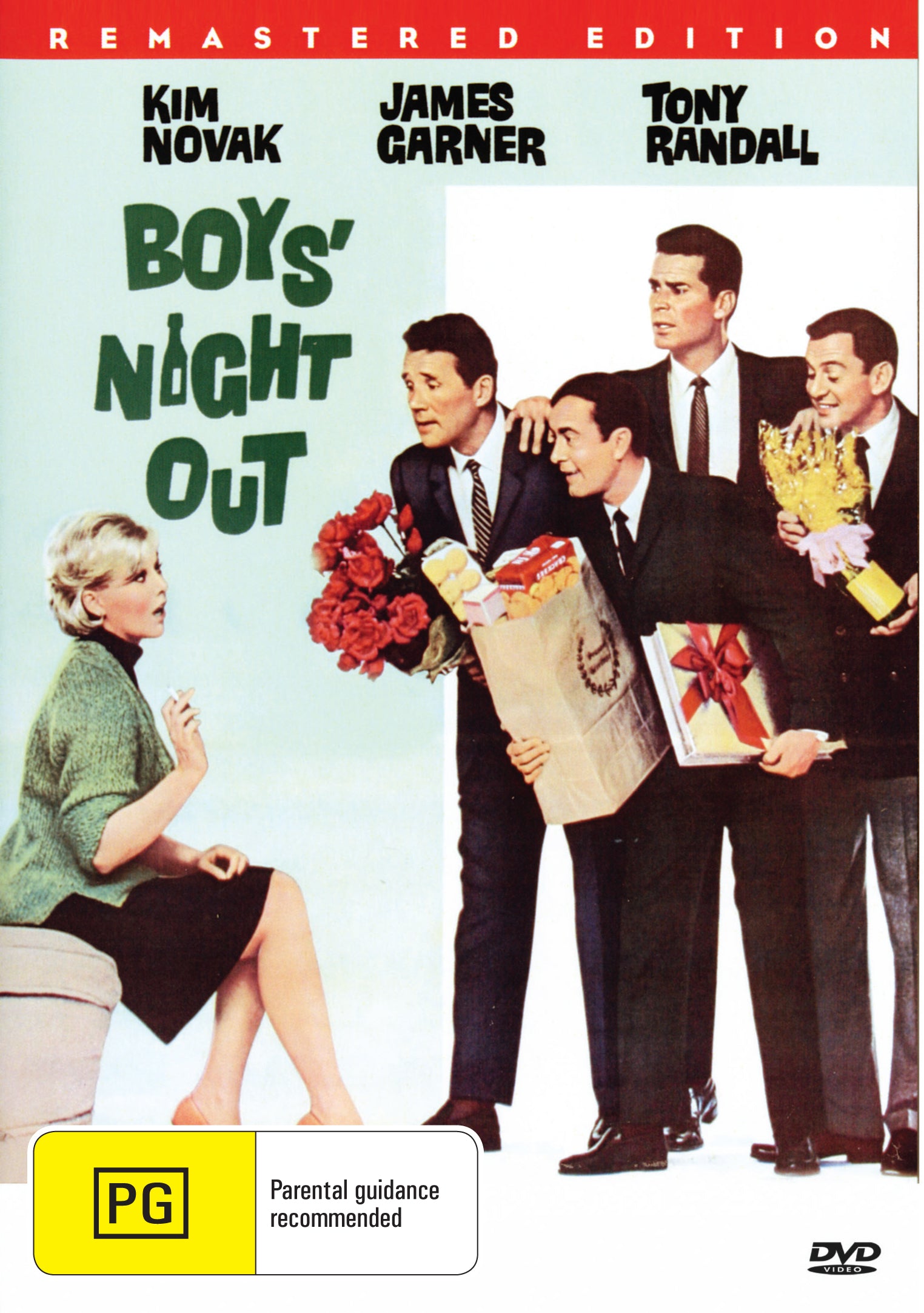 Buy Online Boys' Night Out (1962) - DVD - Kim Novak, James Garner, Tony Randall | Best Shop for Old classic and hard to find movies on DVD - Timeless Classic DVD