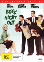 Buy Online Boys' Night Out (1962) - DVD - Kim Novak, James Garner, Tony Randall | Best Shop for Old classic and hard to find movies on DVD - Timeless Classic DVD