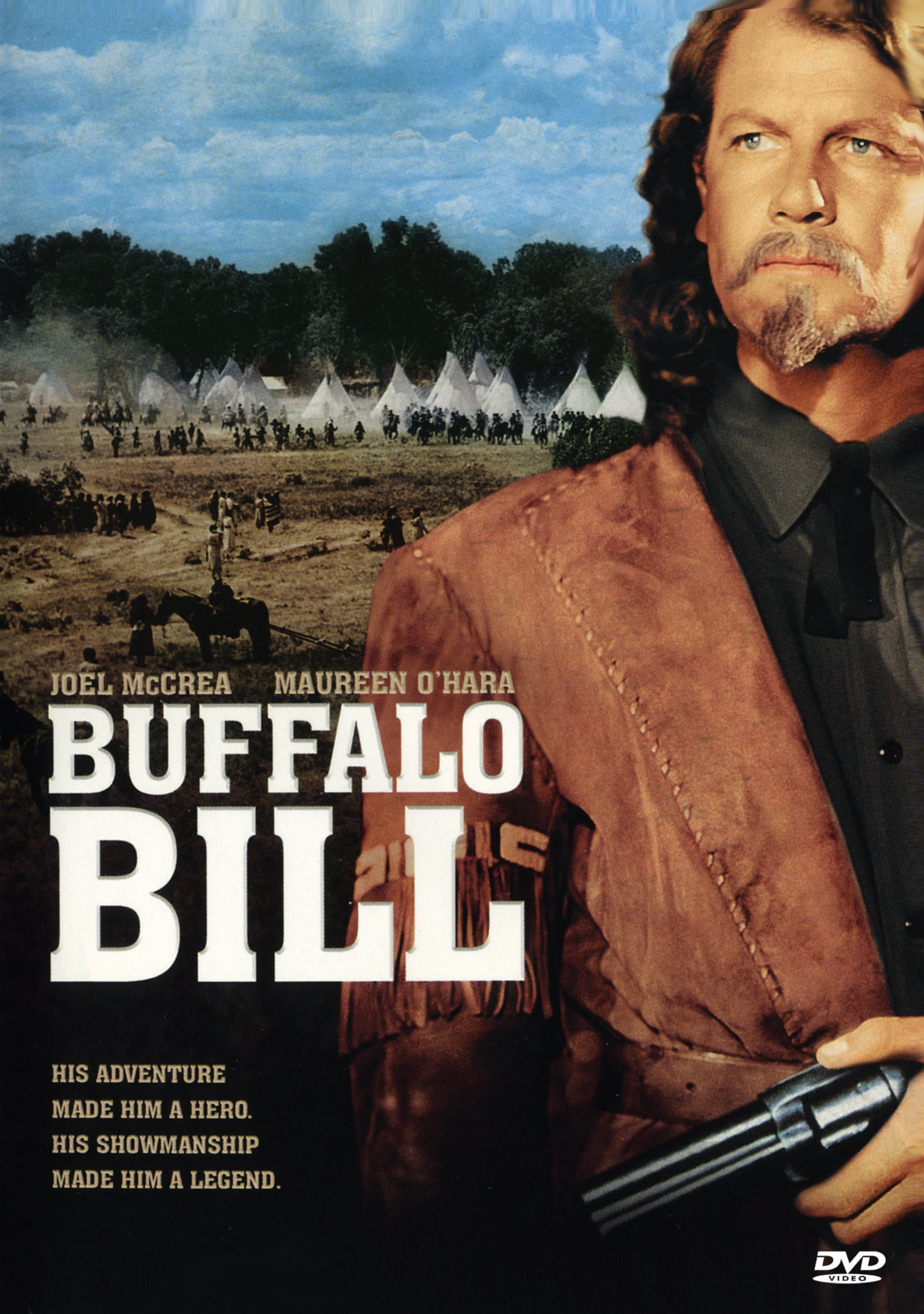 Buy Online Buffalo Bill (1944) - DVD - Joel McCrea, Maureen O'Hara | Best Shop for Old classic and hard to find movies on DVD - Timeless Classic DVD