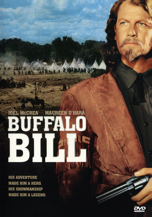 Buy Online Buffalo Bill (1944) - DVD - Joel McCrea, Maureen O'Hara | Best Shop for Old classic and hard to find movies on DVD - Timeless Classic DVD