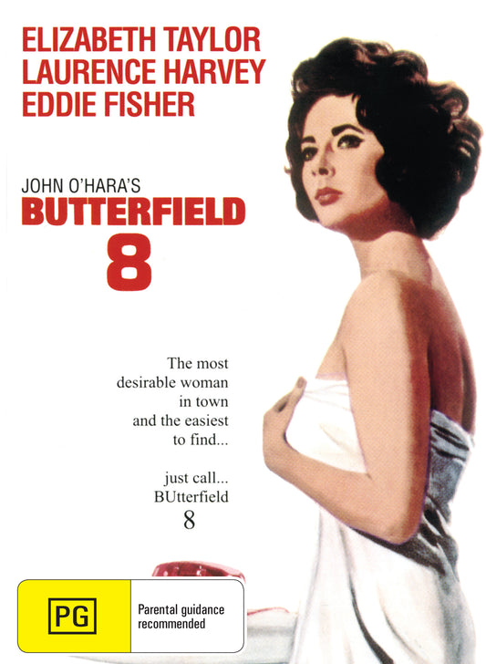 Buy Online Butterfield 8 (1960) - DVD - Elizabeth Taylor, Laurence Harvey | Best Shop for Old classic and hard to find movies on DVD - Timeless Classic DVD