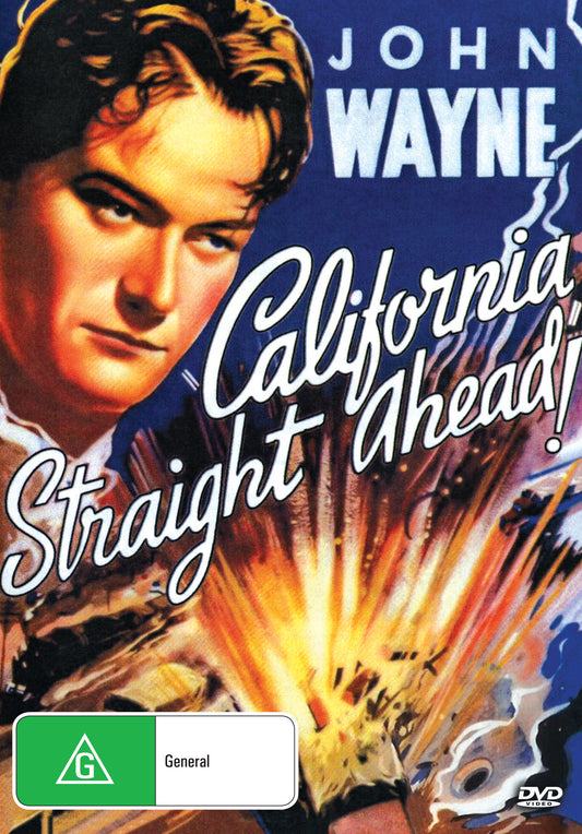 Buy Online California Straight Ahead! (1937) - DVD - John Wayne, Louise Latimer | Best Shop for Old classic and hard to find movies on DVD - Timeless Classic DVD