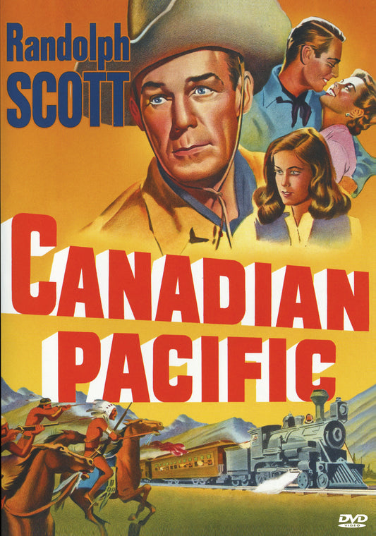 Buy Online Canadian Pacific (1949) - DVD - Randolph Scott, Jane Wyatt | Best Shop for Old classic and hard to find movies on DVD - Timeless Classic DVD