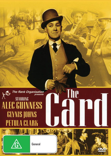 Buy Online The Card (1952) - DVD - Alec Guinness, Glynis Johns | Best Shop for Old classic and hard to find movies on DVD - Timeless Classic DVD