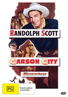 Buy Online Carson City (1952) - DVD - Randolph Scott, Lucille Norman | Best Shop for Old classic and hard to find movies on DVD - Timeless Classic DVD