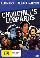 Buy Online Churchill's Leopards (1970) - DVD - Richard Harrison, Pilar Velázquez | Best Shop for Old classic and hard to find movies on DVD - Timeless Classic DVD