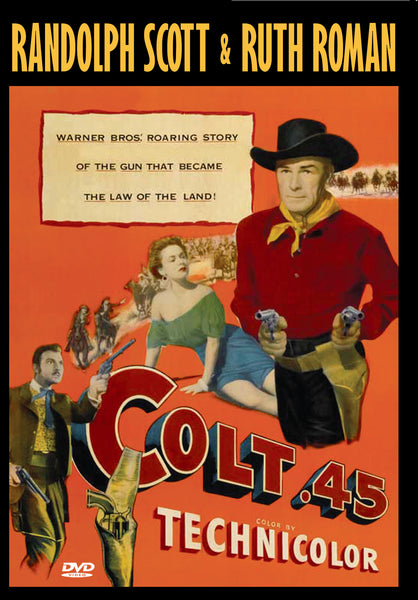 Buy Online Colt .45 (1950) - DVD - Randolph Scott, Ruth Roman | Best Shop for Old classic and hard to find movies on DVD - Timeless Classic DVD