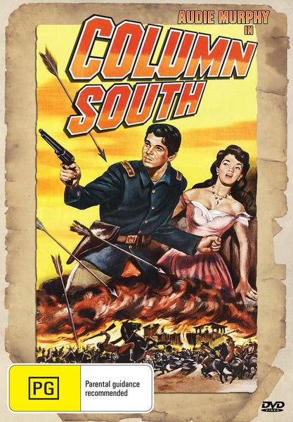 Buy Online Column South (1953) - DVD - Audie Murphy, Joan Evans | Best Shop for Old classic and hard to find movies on DVD - Timeless Classic DVD