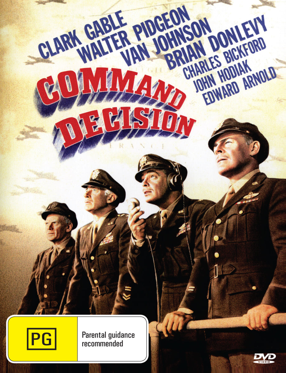 Command decision 1948 dvd clark gable walter pidgeon