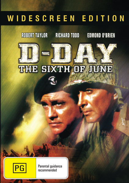 Buy Online D-Day the Sixth of June (1956) - DVD -  Robert Taylor, Richard Todd | Best Shop for Old classic and hard to find movies on DVD - Timeless Classic DVD