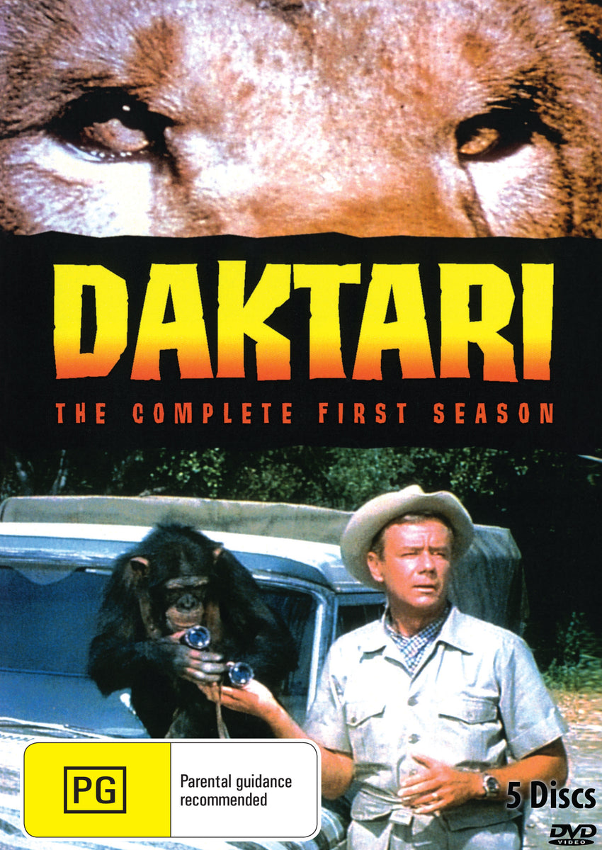 Daktari (1966) - DVD - Marshall Thompson, Cheryl Miller