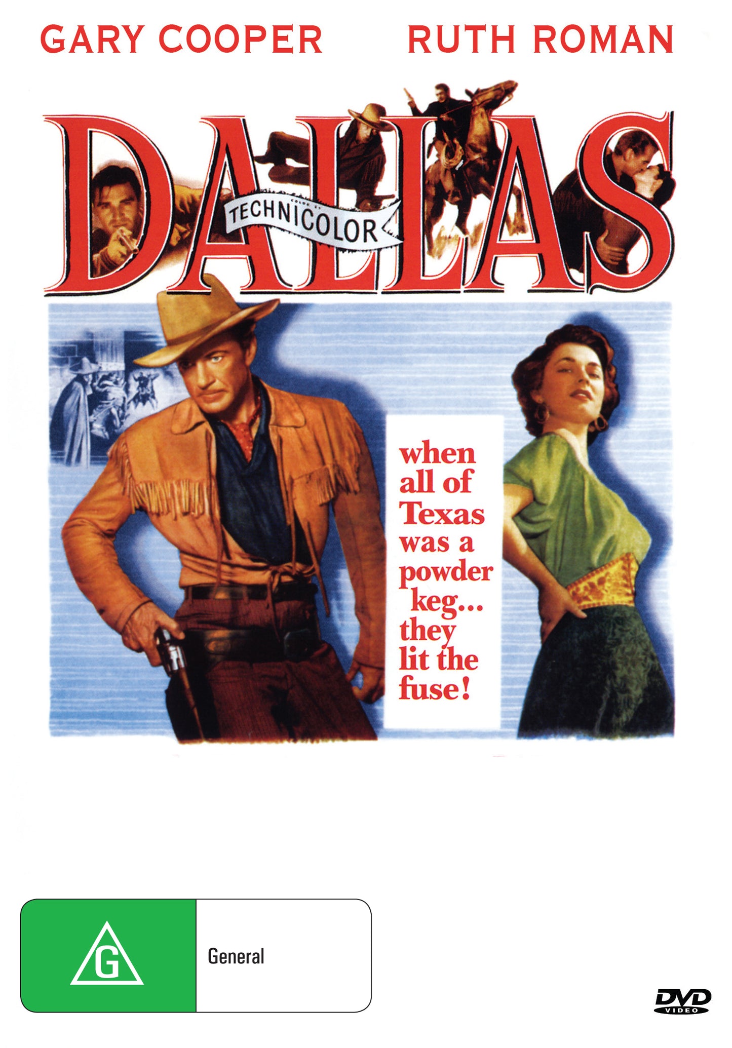 Buy Online Dallas (1950) - DVD - Gary Cooper, Ruth Roman | Best Shop for Old classic and hard to find movies on DVD - Timeless Classic DVD