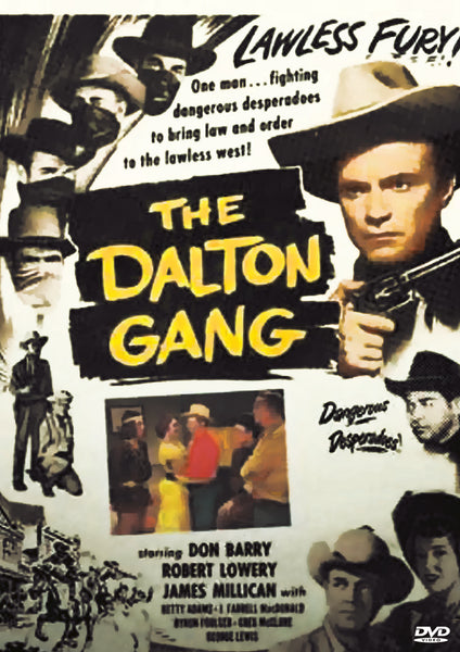 Buy Online The Dalton Gang (1949) - DVD - Don 'Red' Barry, Robert Lowery | Best Shop for Old classic and hard to find movies on DVD - Timeless Classic DVD