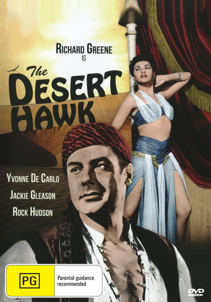 Buy Online The Desert Hawk (1950) - DVD - Yvonne De Carlo, Richard Greene, Rock Hudson | Best Shop for Old classic and hard to find movies on DVD - Timeless Classic DVD
