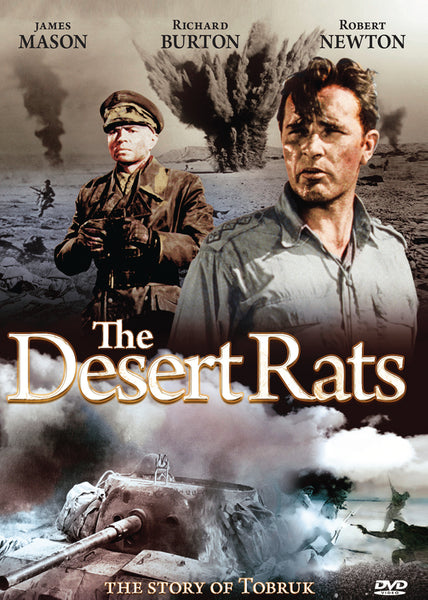 Buy Online The Desert Rats (1953) - DVD - Richard Burton, James Mason | Best Shop for Old classic and hard to find movies on DVD - Timeless Classic DVD