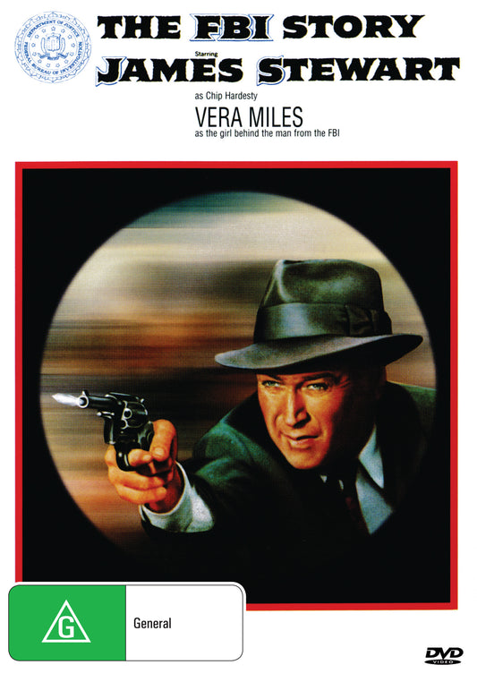 Buy Online The FBI Story (1959) - DVD - James Stewart, Vera Miles | Best Shop for Old classic and hard to find movies on DVD - Timeless Classic DVD