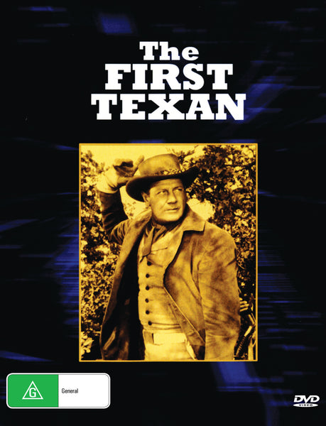 Buy Online The First Texan (1956) - DVD - Joel McCrea, Felicia Farr | Best Shop for Old classic and hard to find movies on DVD - Timeless Classic DVD