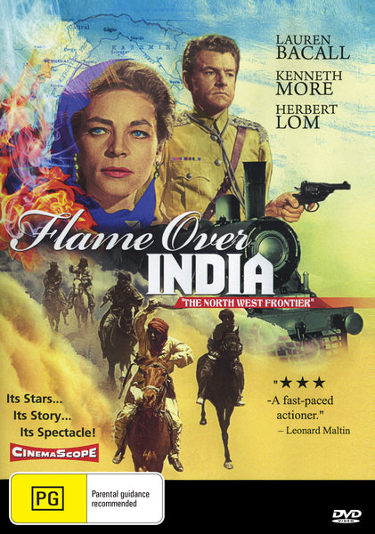 Buy Online Flame Over India (1959) - DVD - Kenneth More, Lauren Bacall | Best Shop for Old classic and hard to find movies on DVD - Timeless Classic DVD