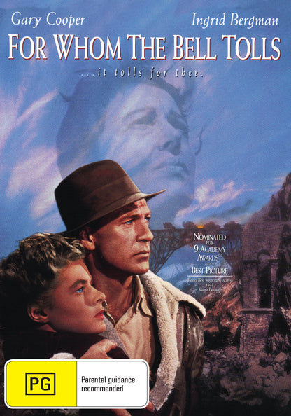 Buy Online For Whom the Bell Tolls (1943) - DVD - Gary Cooper, Ingrid Bergman | Best Shop for Old classic and hard to find movies on DVD - Timeless Classic DVD