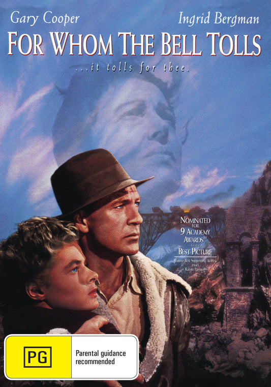 Buy Online For Whom the Bell Tolls (1943) - DVD - Gary Cooper, Ingrid Bergman | Best Shop for Old classic and hard to find movies on DVD - Timeless Classic DVD
