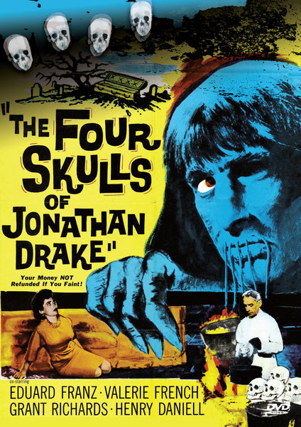 Buy Online The Four Skulls of Jonathan Drake (1959) -  Eduard Franz, Valerie French | Best Shop for Old classic and hard to find movies on DVD - Timeless Classic DVD