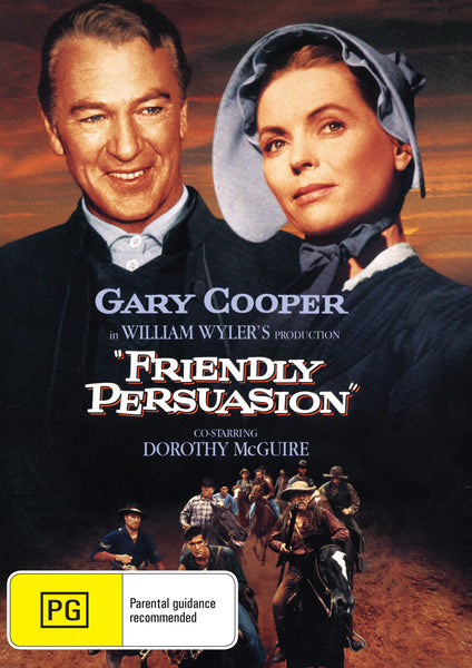 Buy Online Friendly Persuasion (1956) - DVD - Gary Cooper, Dorothy McGuire, Anthony Perkins | Best Shop for Old classic and hard to find movies on DVD - Timeless Classic DVD