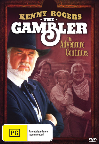 Buy Online The Gambler: The Adventure Continues (1983) - DVD - Kenny Rogers, Linda Evans | Best Shop for Old classic and hard to find movies on DVD - Timeless Classic DVD