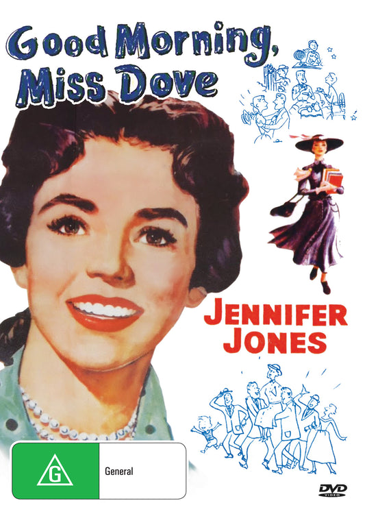 Buy Online Good Morning, Miss Dove (1955) - DVD - Jennifer Jones, Robert Stack | Best Shop for Old classic and hard to find movies on DVD - Timeless Classic DVD