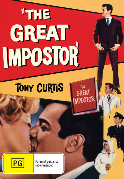 Buy Online The Great Impostor (1960) - DVD - Tony Curtis, Karl Malden | Best Shop for Old classic and hard to find movies on DVD - Timeless Classic DVD